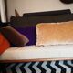 Velvet sofa