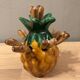Vallauris Pineapple holder of vintage ceramic spades
