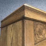 Blond oak closet - early 20th