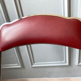 4 vintage folding chairs in chrome