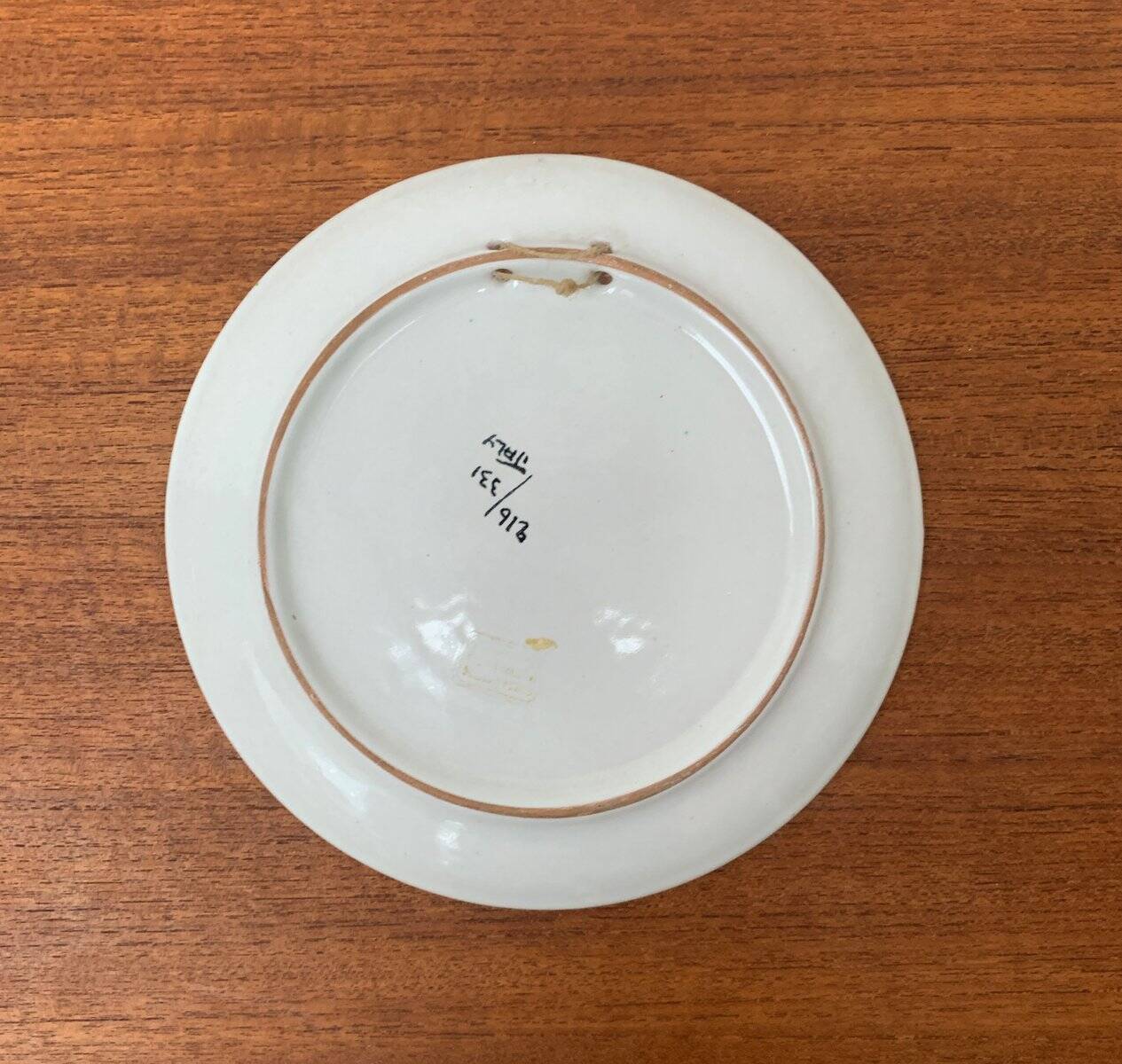 Vintage Italian wall plate