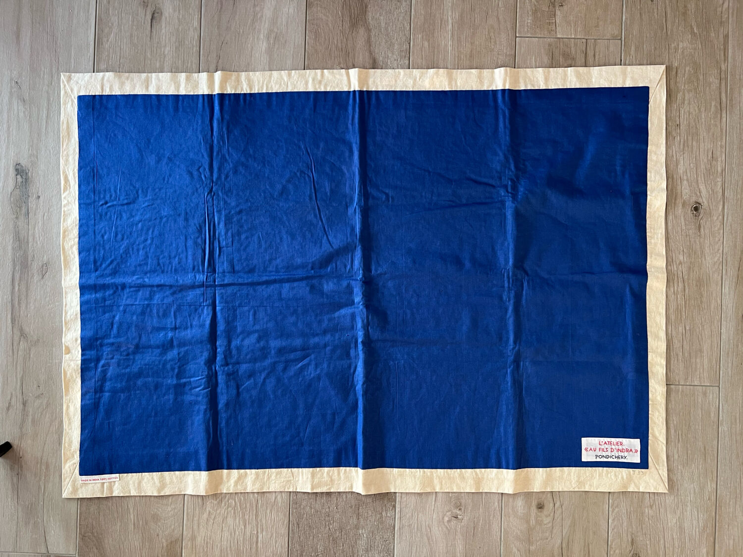 Embroidered wall hanging