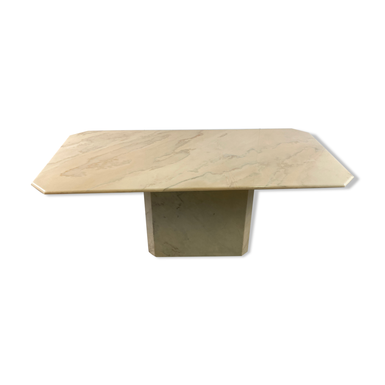 Vintage marble dining table, 1970s