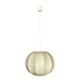 Midcentury space age cocoon hanging pendant ceiling lamp, 1960s