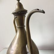 Ottoman Brass Ewer Antique Candleholder