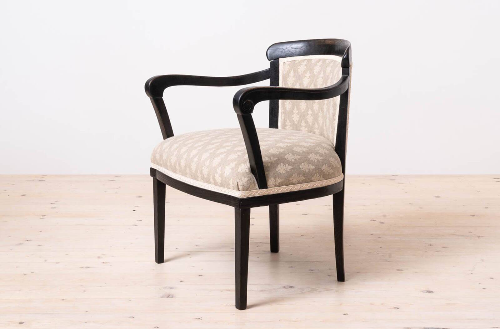 Set of 2 Biedermeier Armchairs in Rustic, Countryside Style, circa 1850