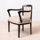 Set of 2 Biedermeier Armchairs in Rustic, Countryside Style, circa 1850