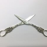 Pair of silver grape scissors Pierre Queille
