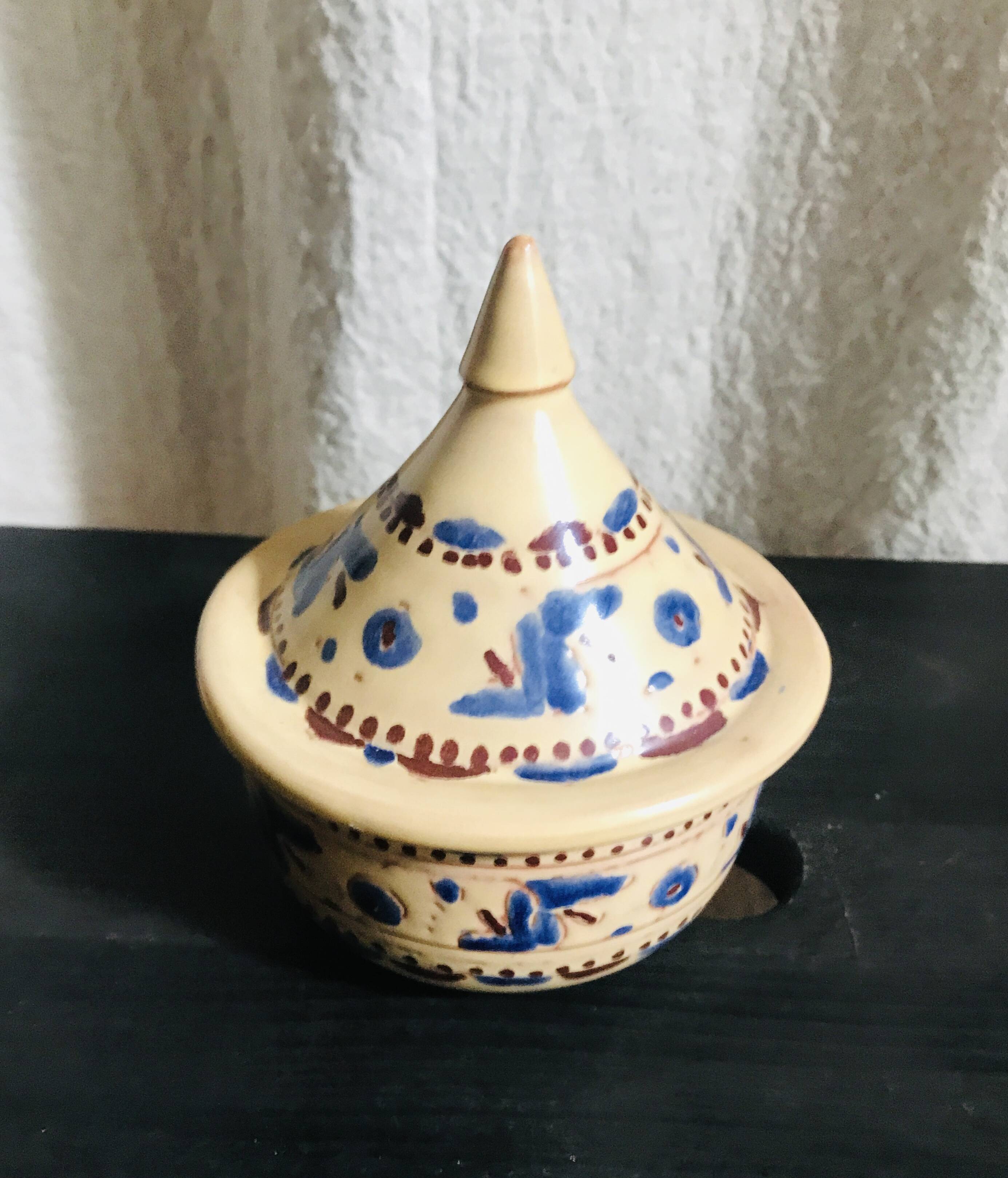 Vintage terracotta coffee service