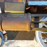 Locomotive copper red