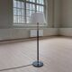 Modern mid-century floor lamp by Aage Petersen, for Le Klint, Denmark, 1970s.