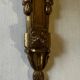 Brass wall sconce – goat head decoration – Louis XVI Empire style –
