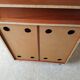 Vintage Shoe cabinet with storage locker on top