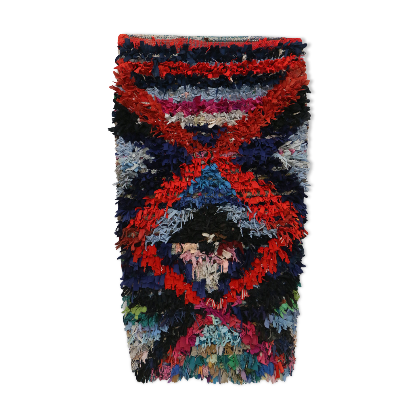 Boucherouite carpet 80 x 148 cm