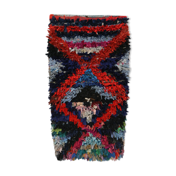 Boucherouite carpet 80 x 148 cm