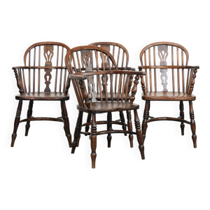 Ensemble ancien de 4 - anglaises