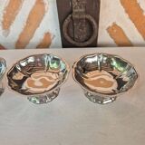 Vintage Louis XV style ice cream cups by Guy Degrenne