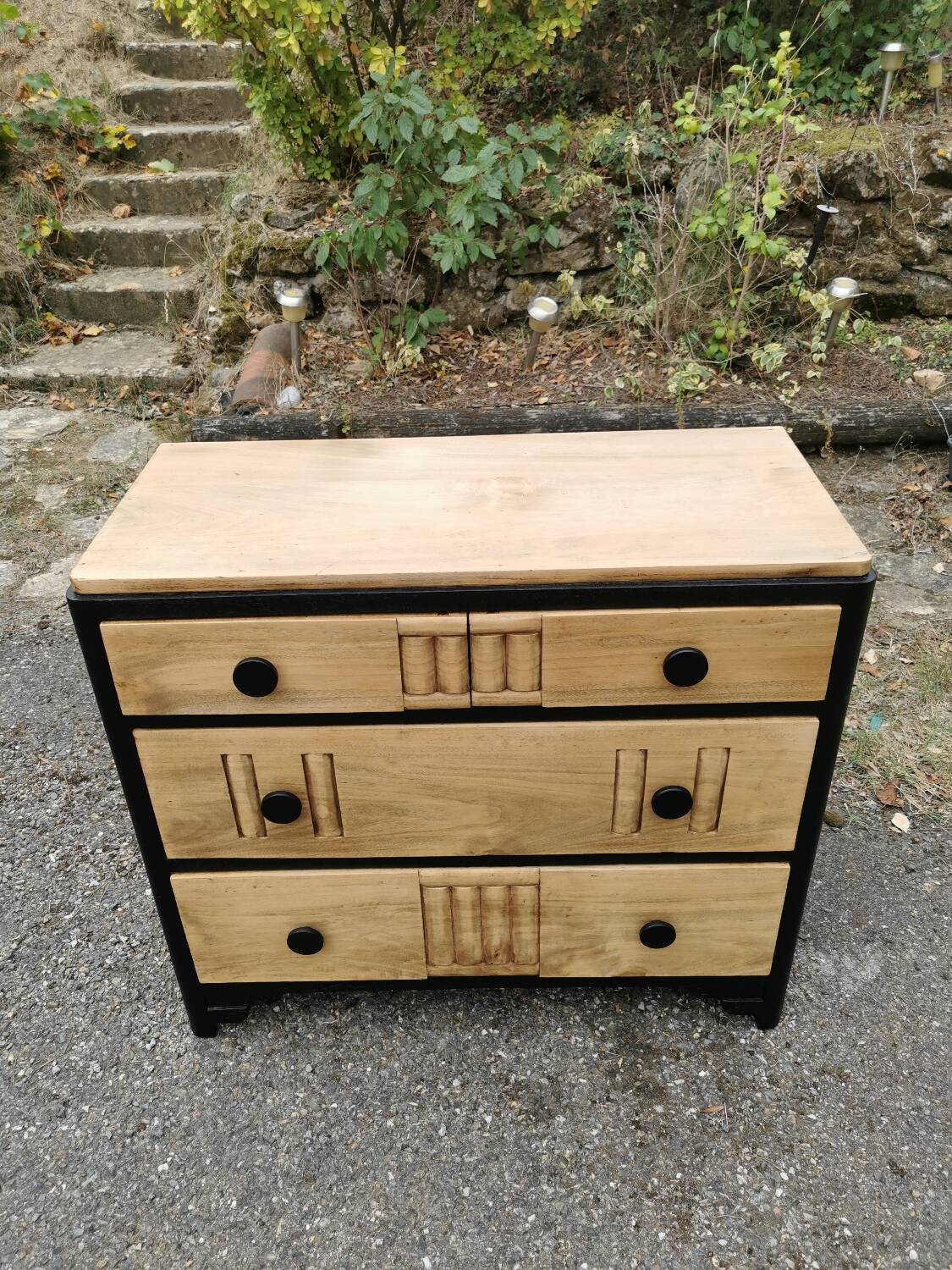 Renovated Art Deco chest of drawers