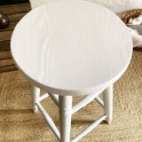 Antique solid wood stool
