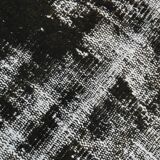 Black & gray antique handmade Turkish rug 259x175cm