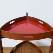 Serving trolley in Teak, Italy, 1950s