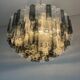 Venetian Lustre In Murano Glass Grey/Blue And Transparent