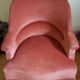 Pink toad armchair