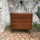 Vintage commode with tapered legs