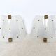 Pair of Plexiglas wall lights, 1960s