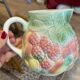 Pichet Barbotine fruits Salins