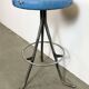 Grey Industrial Workshop Stool, 1960s