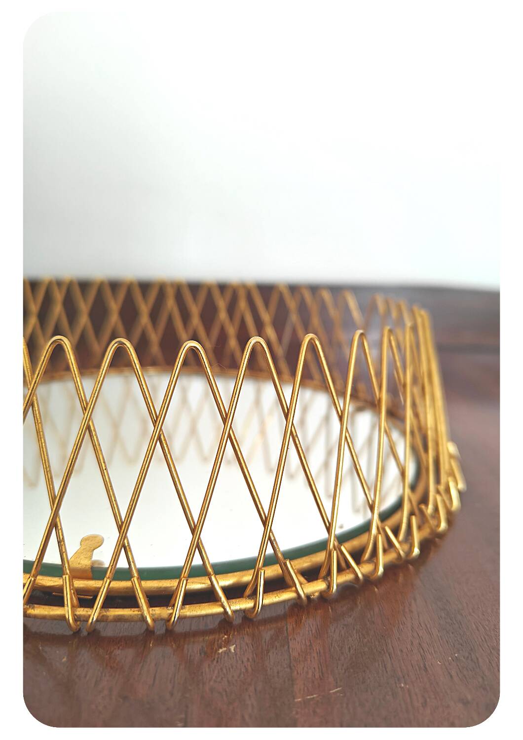 Miroir soleil rétractable Erdecor Escaut, années 1950