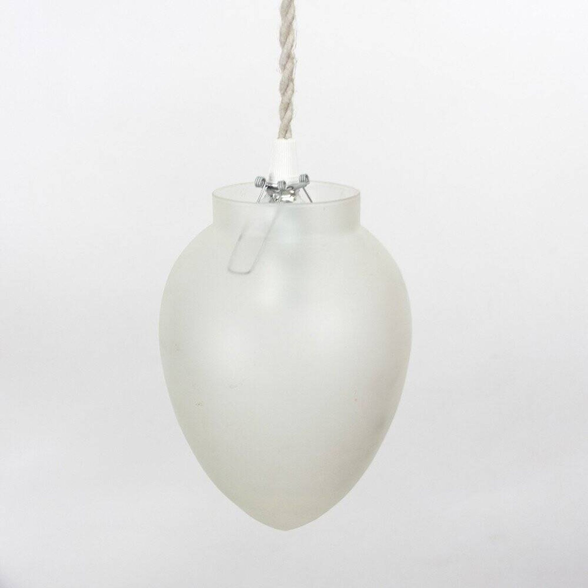 Glass Pendant Lamp, 1960s