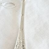 Dessert spoons, silver teaspoons, "white metal"
