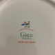 Gien Birds of paradise dessert plate