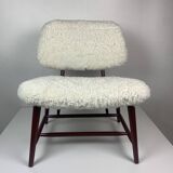 Scandinavian Swedish midcentury lounge or easy chair by Alf Svensson, Model Teve, 1950s