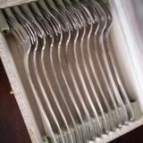 Set of 12 cake forks Christofle
