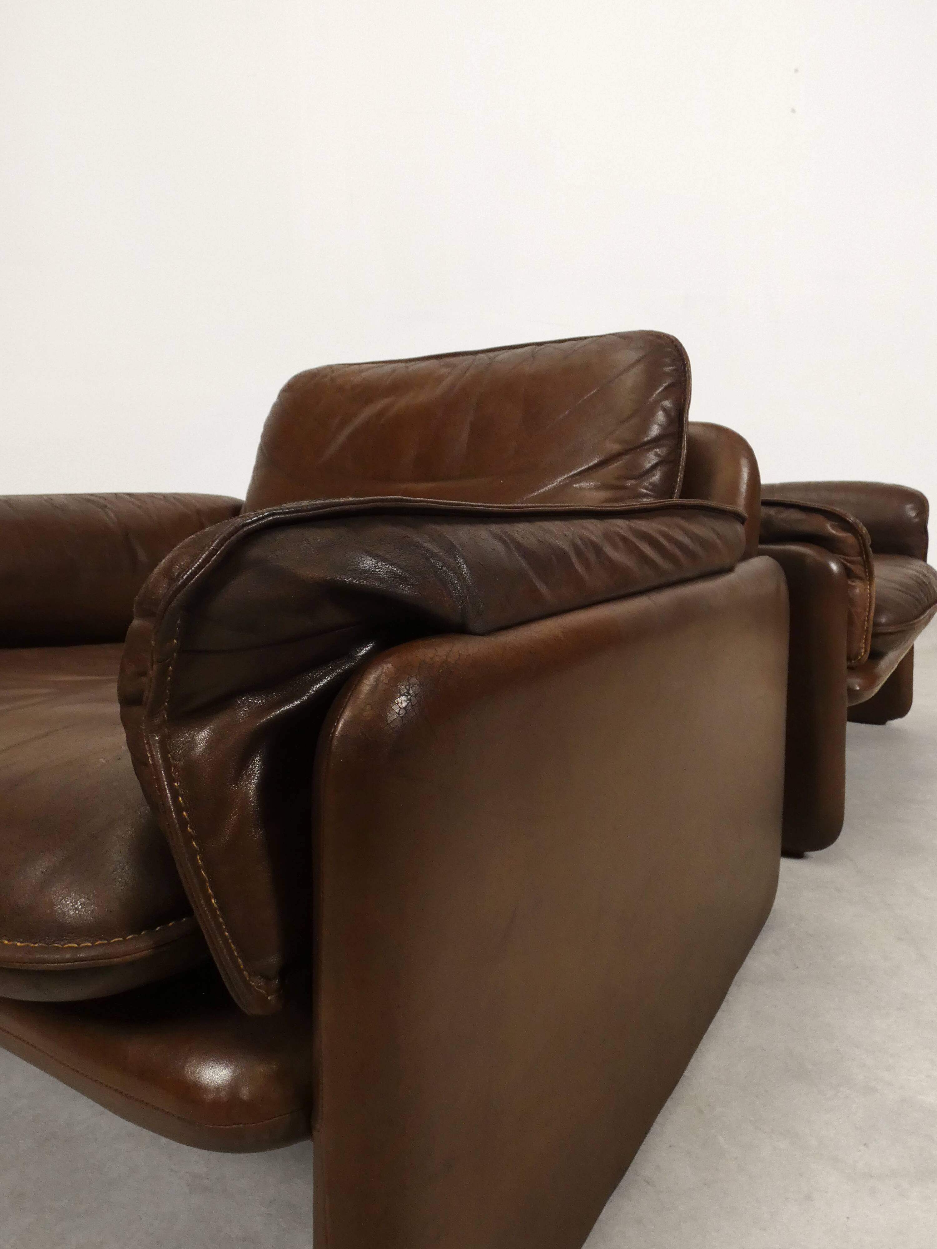 set of 2 De Sede DS61 fauteuils