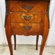 Bedside in Louis XV style marquetry