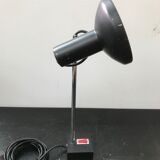 Lampe de bureau industrielle spot orientable noir vintage