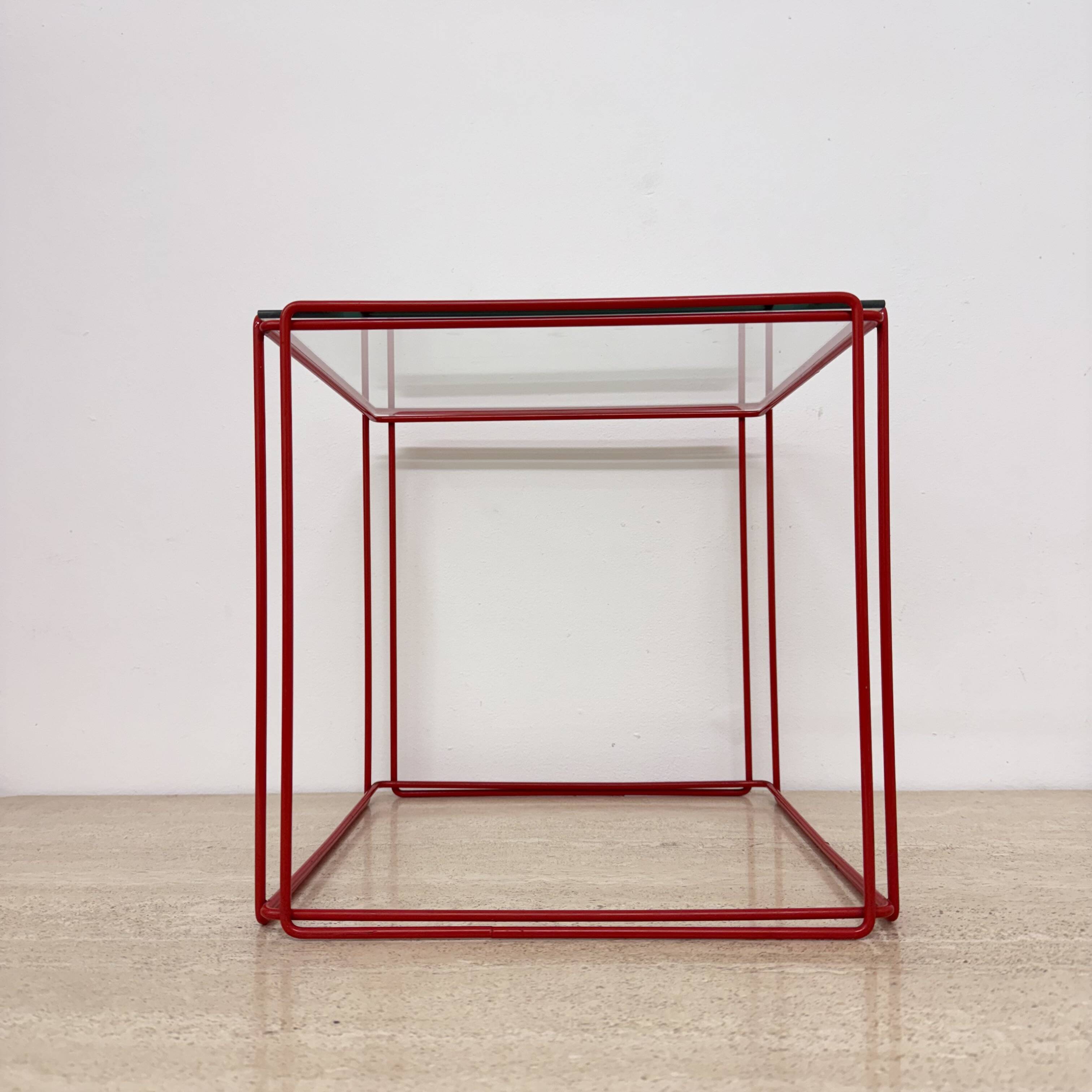 Max Sauze isocele side table , 1970s