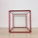 Table d'appoint isocèle de Max Sauze, années 1970