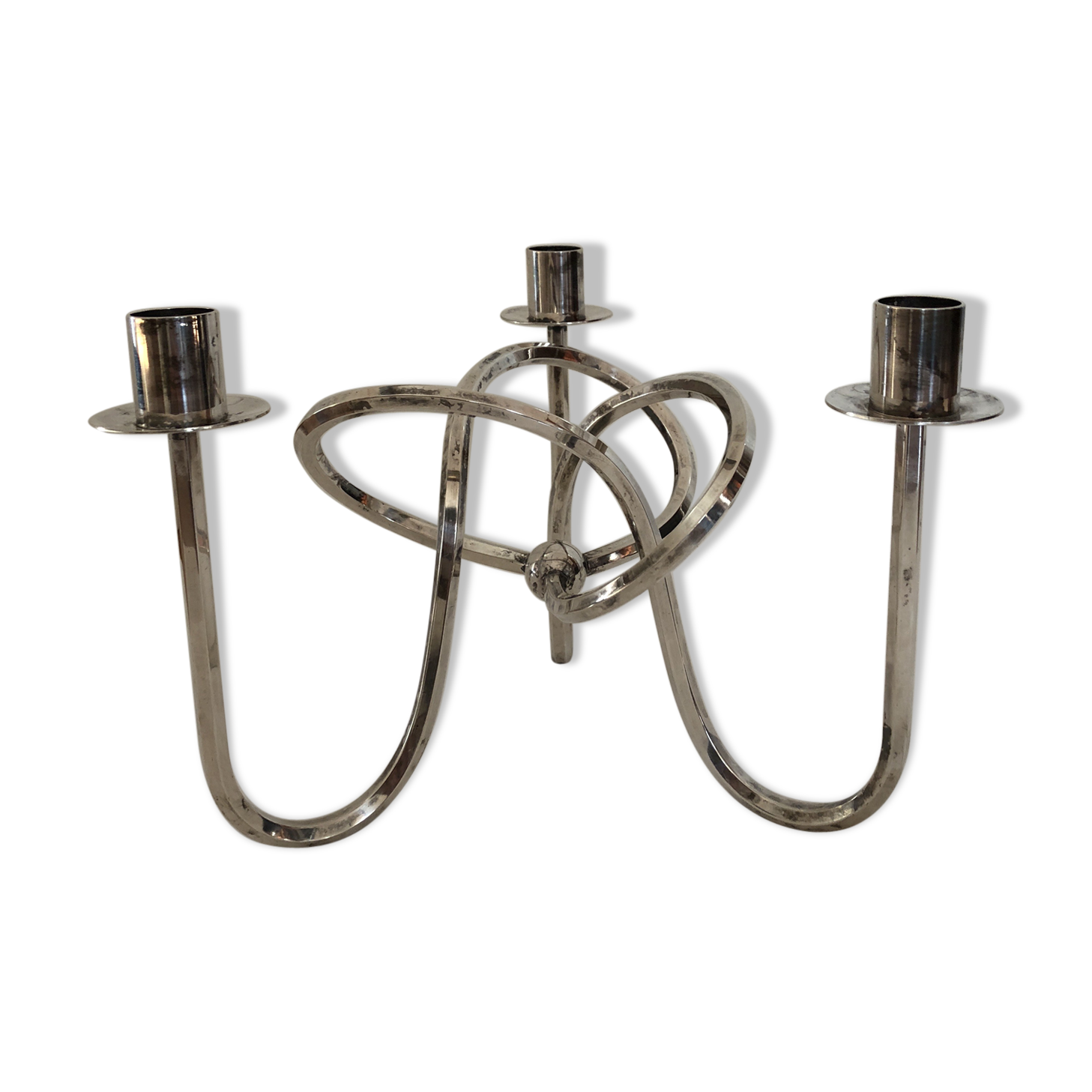 Metal candleholder