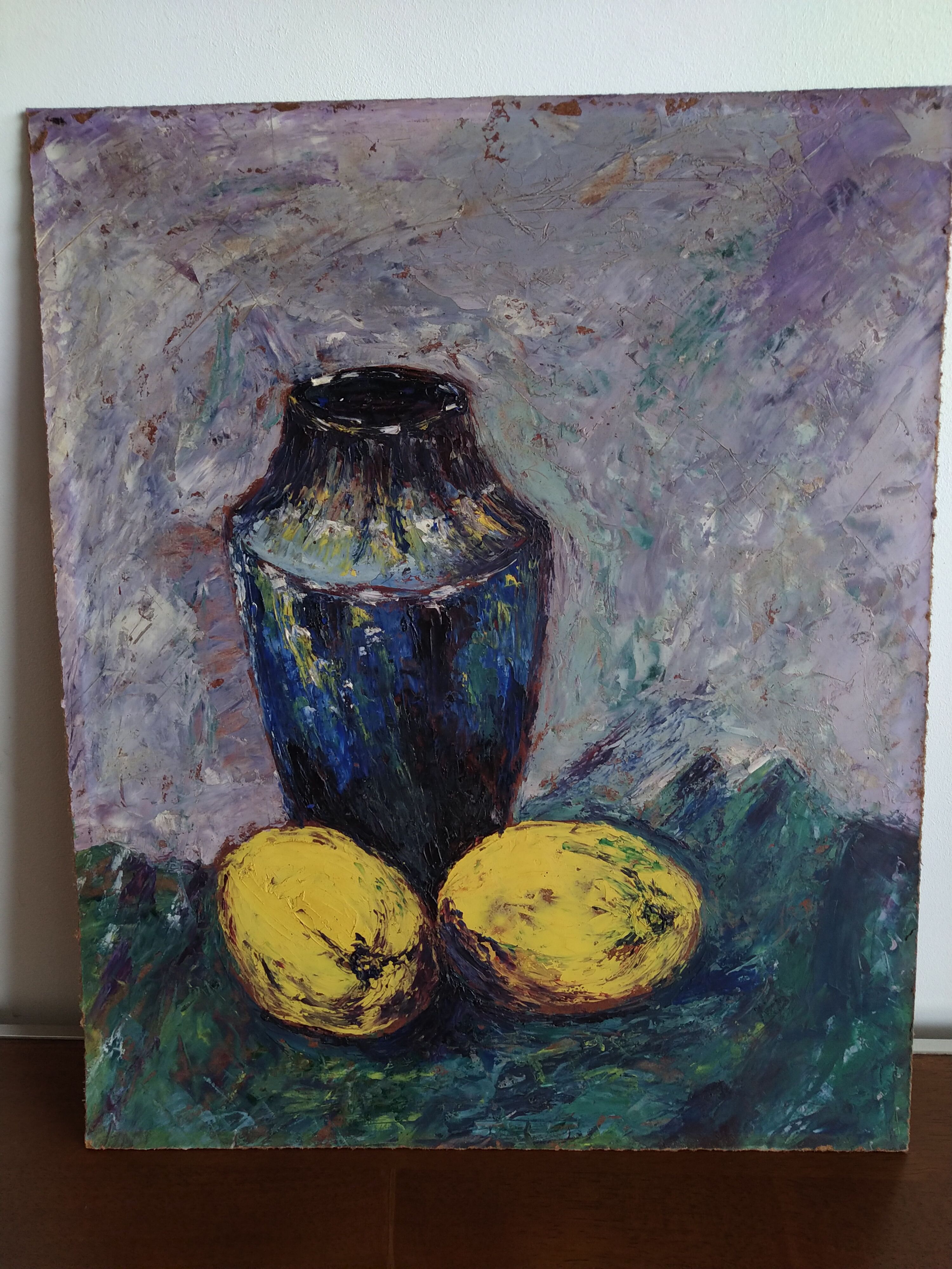 Still life with lemons