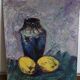 Still life with lemons