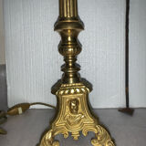 Old candle lamp