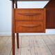 Bureau en teck danois par Gunner Nielsen pour Tibergaard, années 1960
