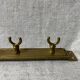 Brass coat hooks with four hooks