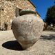 Ancient terracotta jar from the 18th century