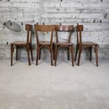 Lot de 4 chaises bistrot